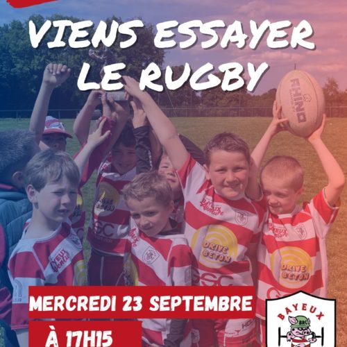 Viens essayer le rugby !!